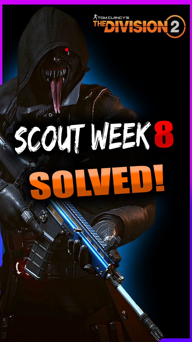 TheRealNativJay's tweet photo. Manhunt Scout Week 8 SOLVED! Into The Dark FULL Guide &amp; Solutions! | The Division 2
https://t.co/HTk61GERco

#Division2 #TheDivision2 #TheDivision2Manhunt #Manhunt #Gaming #GamingGuide #trendingshorts https://t.co/EKagCXc3a5