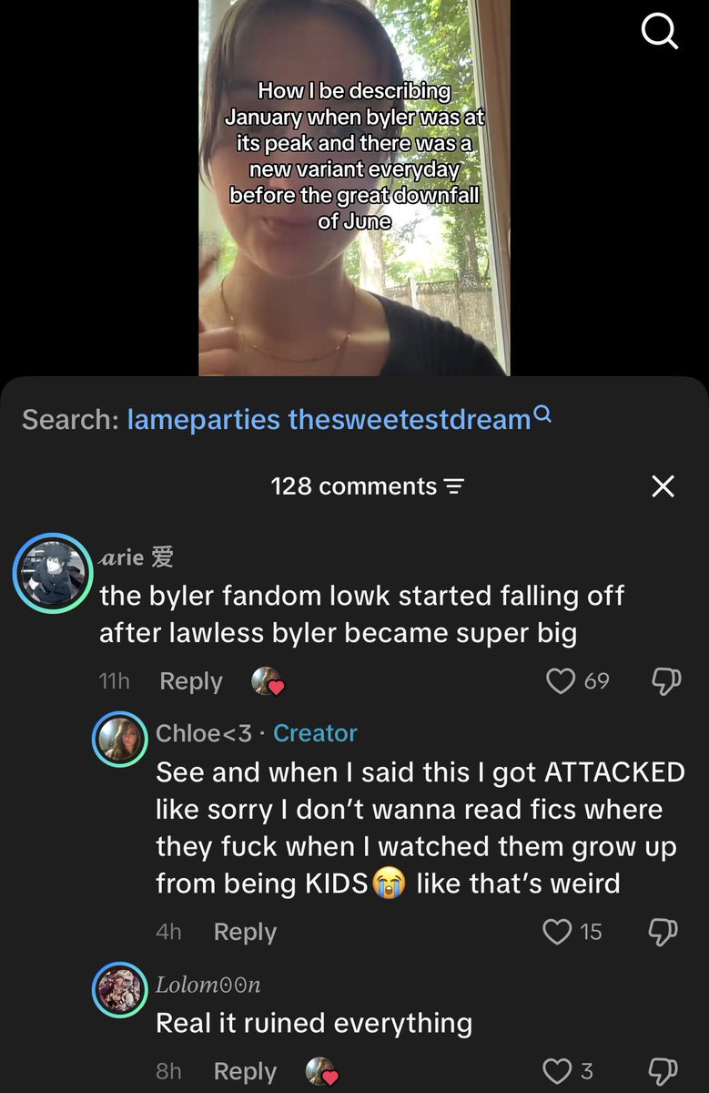 miwiseven's tweet photo. i’m sorry but i always get pissed off when i see this. smut in fics is normal fandom behavior. by the end of the show mike and will are adults and there’s nothing wrong with ppl exploring their sexual relationship. and besides, there are thousands of byler fics without smut. https://t.co/2YQ7YmsNAt