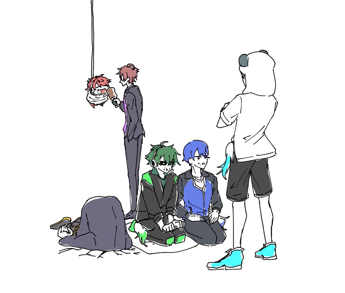IRkuresu4's tweet photo. ケーキ紛失事件簿
 #しろっぽ https://t.co/TfzChEGAd9
