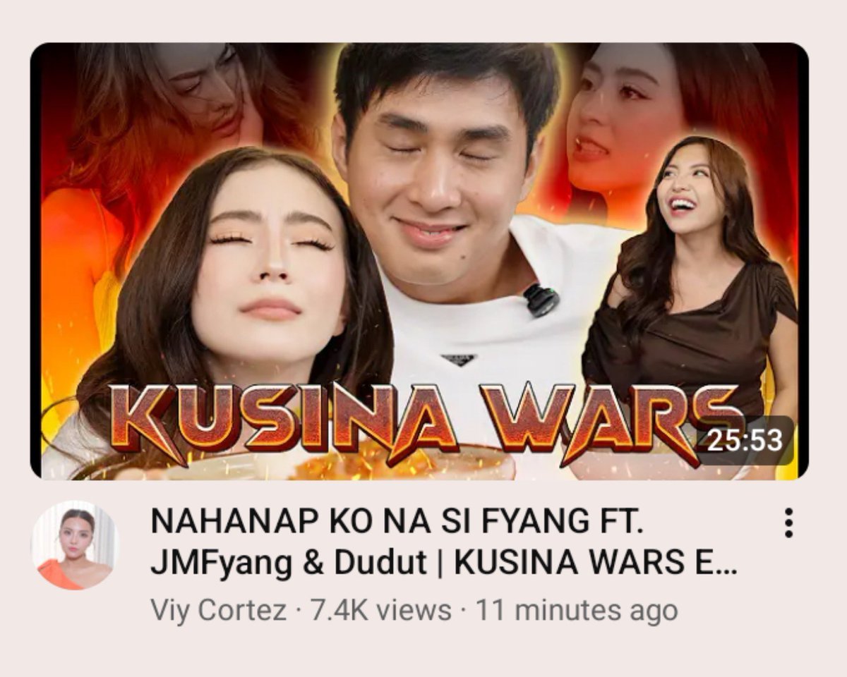 Alikmbgs's tweet photo. The vlog of Viy Cortez with JMFyang is out now! 🤍

Watch the full video before engaging. After watching, don't forget to like, leave a comment, and subscribe as well. #JMFyang

Link:https://t.co/O0UtKmQqtc https://t.co/CNGRe4cHrg