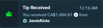 DeEverythingmad's tweet photo. If you are not on code Jamie on stake you are doing something wrong blessing everyone daily that's only 1 out of many many times I've been blessed just by being in his stream thank you for being a legend @JamieJGambles https://t.co/FbLpVTJT1G