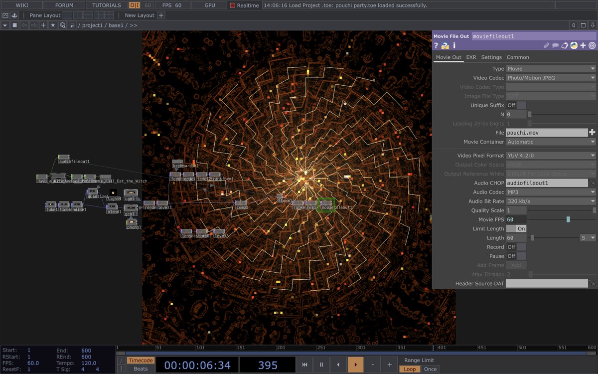 crowsfather1379's tweet photo. "a tube, a line break, and some noise → this 🔆 full .toe + breakdown on my Patreon (link in bio) #TouchDesigner #generativeart #proceduralart #creativecoding #vjart" https://t.co/R5yZDpGdDG