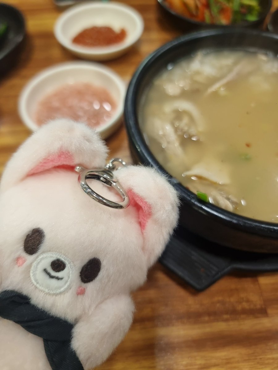 bbokari_meow's tweet photo. 국밥 양 많고 엄청 친절하심ㅎㅎ
사진 찍고 있으니까 스키즈팬인가봐요~하고 웃으심 https://t.co/MRi8jLXYMN