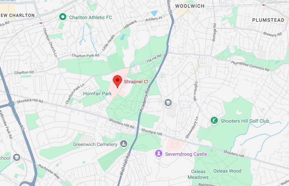 LondonFire's tweet photo. Eight fire engines and around 60 firefighters have been called to a grass fire near Shrapnel Close in #Woolwich.

More info to follow https://t.co/p1v7y2lFMA