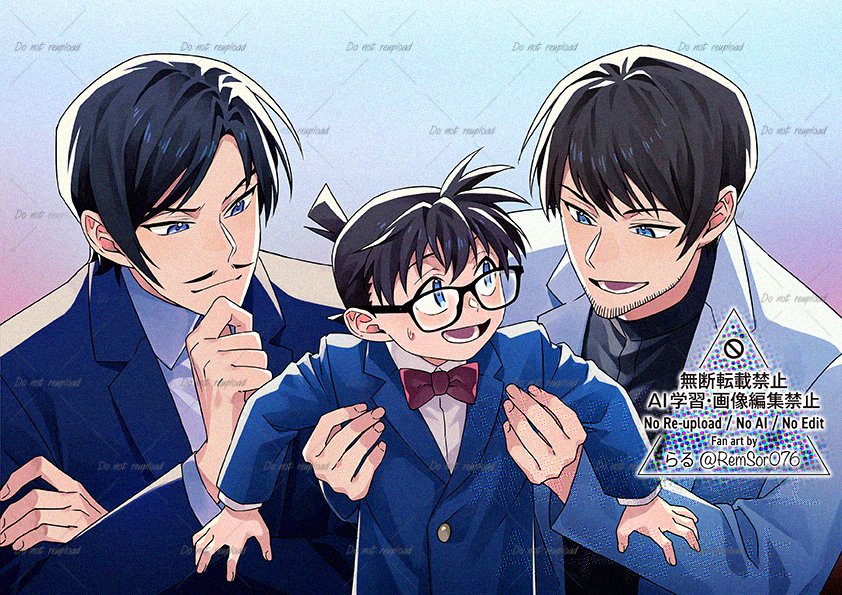RemSor076's tweet photo. 君の推理を聞かせてくれる？
（生存if）mrfs兄弟&amp;コ https://t.co/atEtZGk0QP