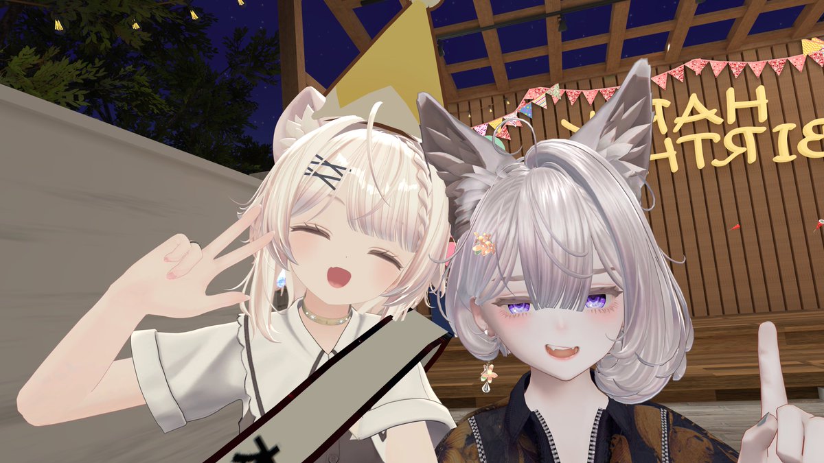 uu_vrc's tweet photo. フレンドさんのフレンドさんも来てくれました
良い人達すぎません？？ https://t.co/IBXDl89xJx