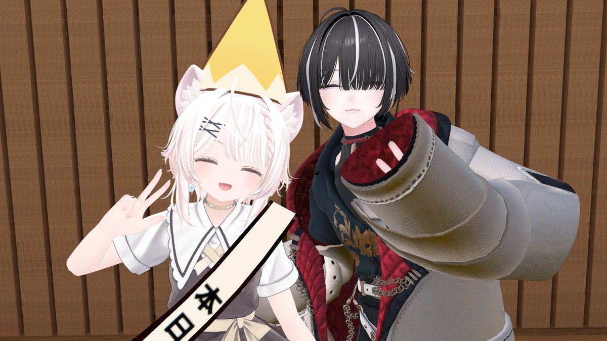 uu_vrc's tweet photo. フレンドさんのフレンドさんも来てくれました
良い人達すぎません？？ https://t.co/IBXDl89xJx