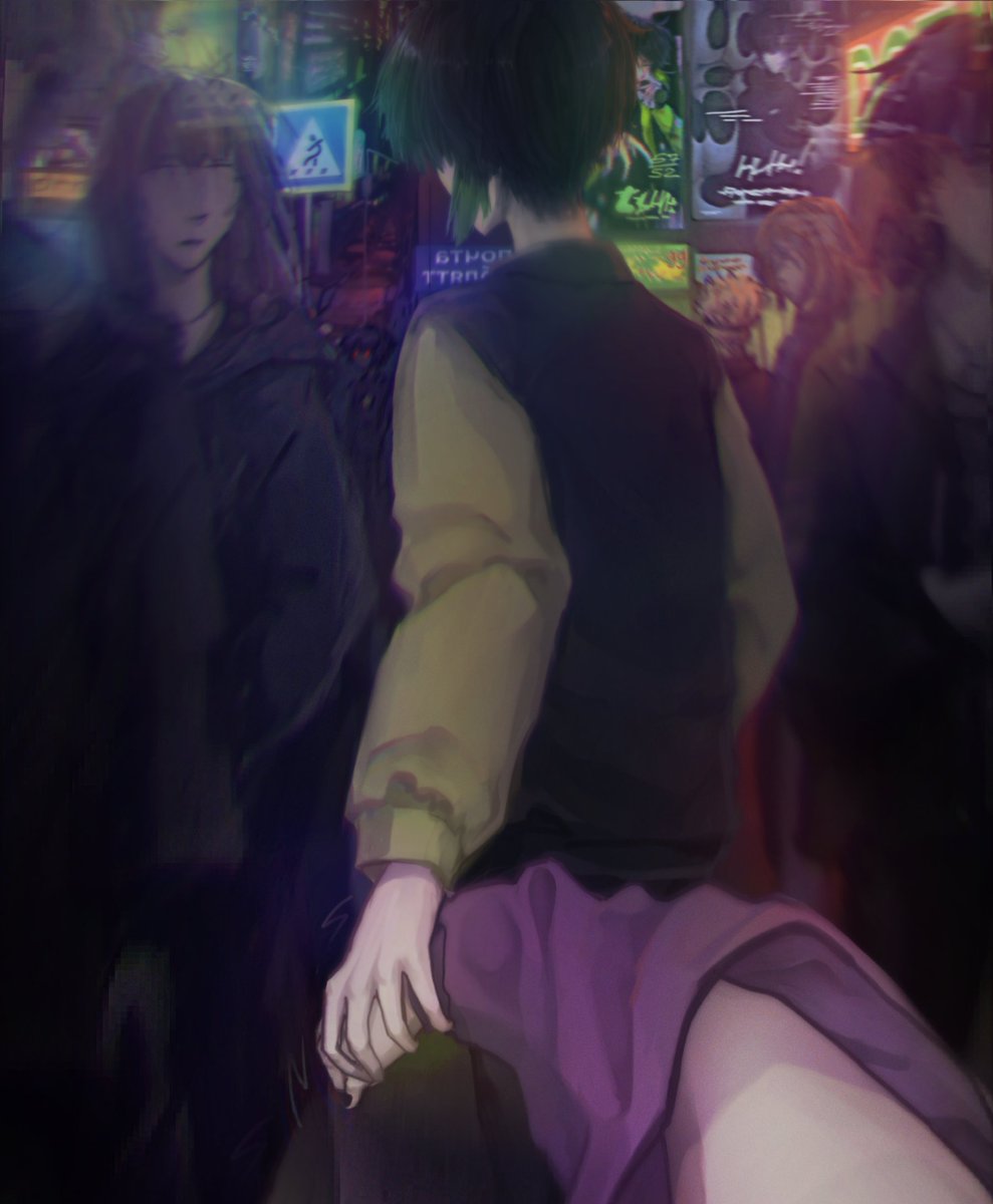 ruhhlh's tweet photo. This art took 20 hours to create. It took 2–3 hours to create the background for 6 art pieces. 
so, can we say that the total time spent is 35 hours? https://t.co/wPypuq04F9