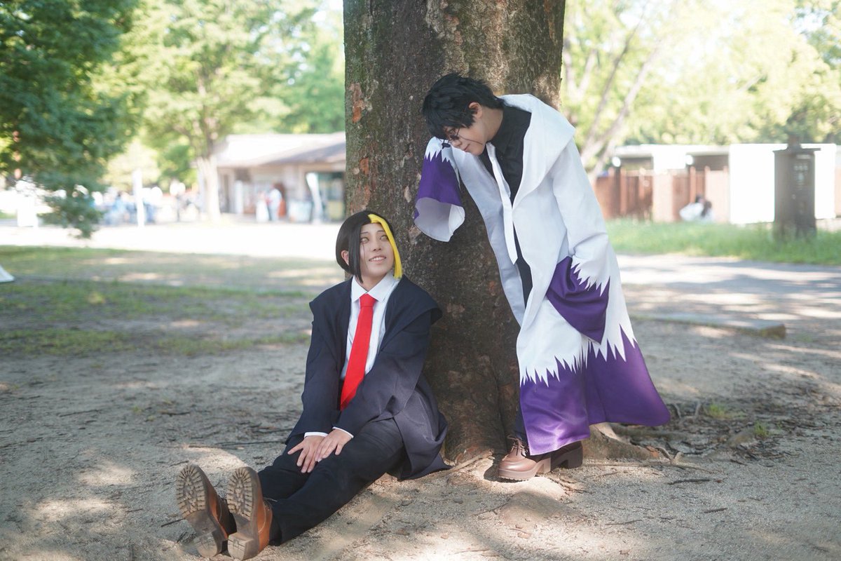 Luna_06230303's tweet photo. ✳︎コスプレ/Cosplay✳︎
　MSHL🍄💪/ワース・🪟ル
　　　　　　　フィン•エｲﾑズ

ーーーーーーーーーーーーーーーーー

　　　　　先輩と後輩

ーーーーーーーーーーーーーーーーー

🕶️：@xx_riorio_xx さん
📷：@fondations_info さん https://t.co/qNxAKgxIN3