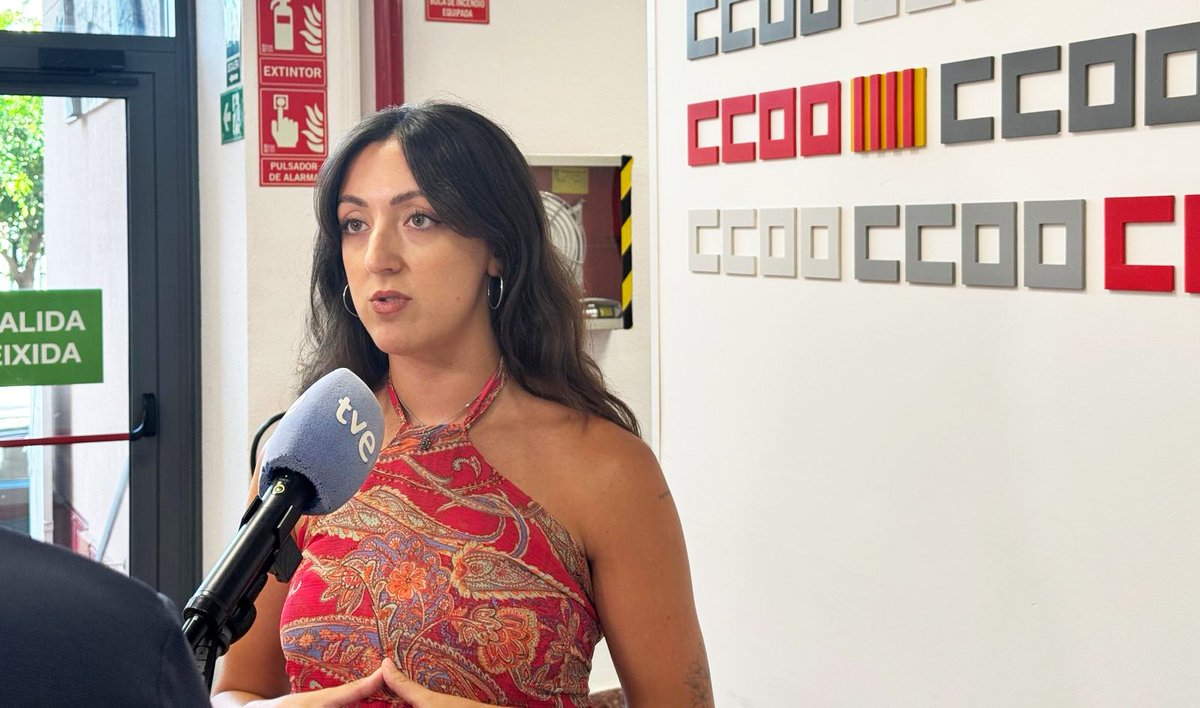 ccoopv's tweet photo. 🔴#Paro @ccoopv apunta al aumento de la temporalidad en la contratación y reclama mejorar la calidad del #empleo 

🗨️@rocio___pascual: "Hay que crear empleo estable, con salarios dignos y combatir la precariedad que continúa a través del abuso de la contratación temporal”
👇 https://t.co/Y4JGN9SwSg