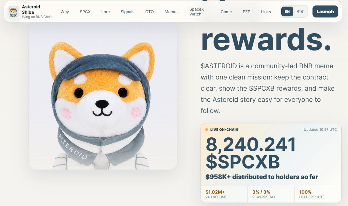 ariesyuangga's tweet photo. @BinanceWallet Community taking over the ex employee that is fully out.. BNB community getting together and rewarded with $958K SPCX.. gudtek Binance!

Its fully owned by community now... cleaaan

$ASTEROID https://t.co/zGV5IsOIo8