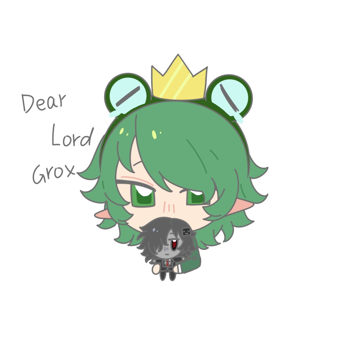 Pulie_0728's tweet photo. 還是委託！
這個是我的個人理解擬人
#frox #蛙骨 #froggygrox #mcyt https://t.co/DEshqOCSXe