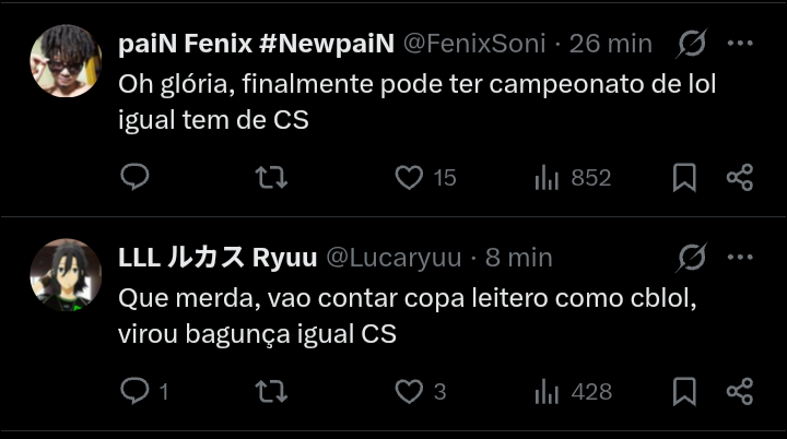 GabrielSan18089's tweet photo. @SheepEsportsBR o contraste é mt foda kkkkkkkkkkkkkkkkkm https://t.co/xJa9wjvD76