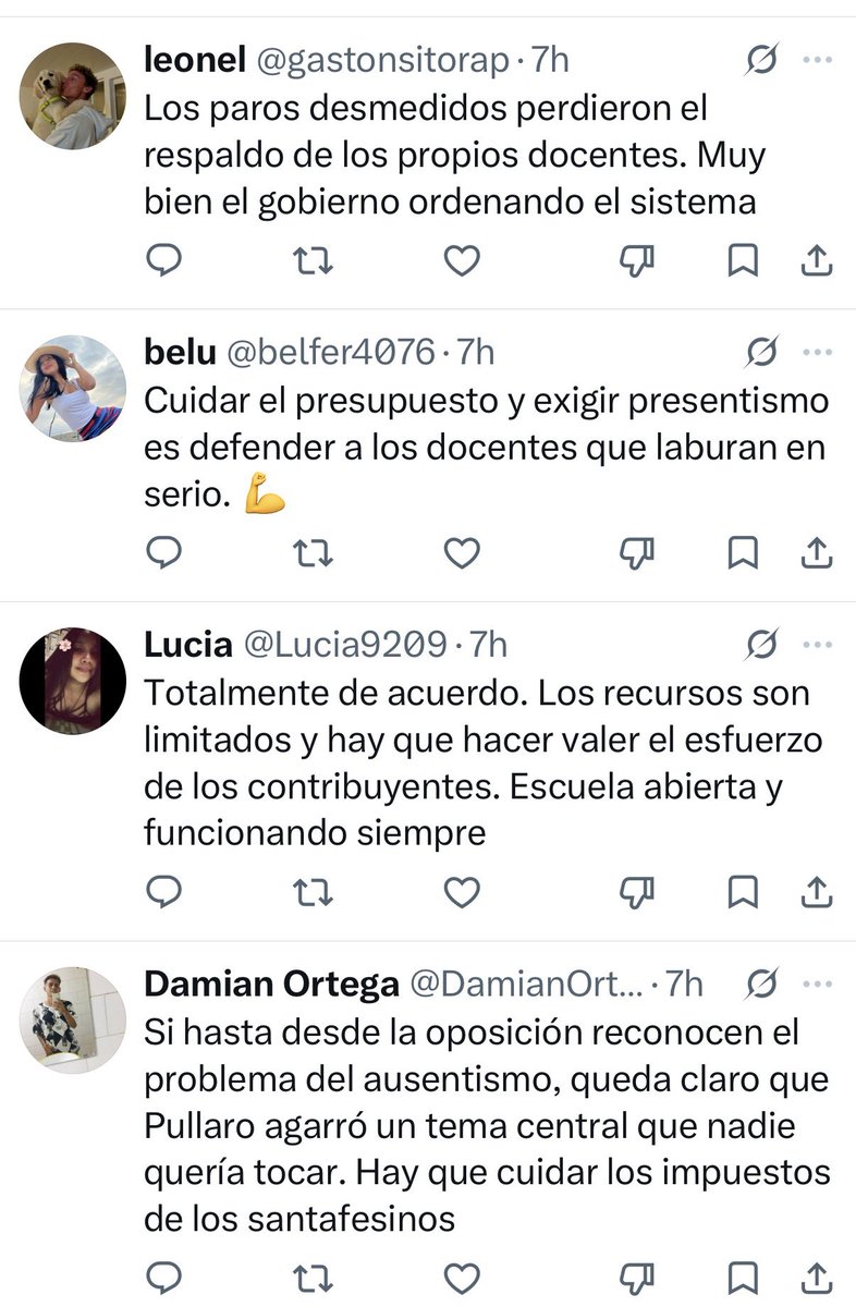eduardotoniolli's tweet photo. La que Pullaro le sacó del bolsillo a los docentes, la usó para montar una granja de cuentas troll -creadas todas el mismo día- para desacreditar a los docentes que no se callan. https://t.co/zU5xDPeQTB