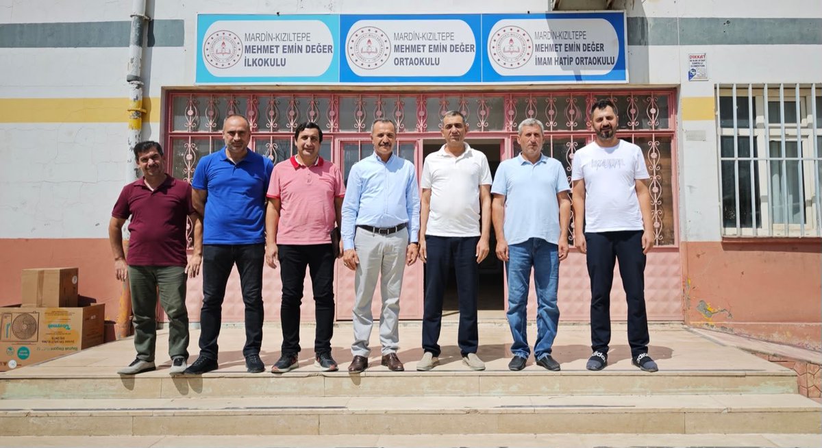 kiziltepemem47's tweet photo. İlçe Millî Eğitim Müdürümüz Sn. Mahmut AKAN ile Şube Müdürlerimiz Sn. Murat BAĞIŞ, Sn. Turgut ERTAŞ ve Sn. Rüstem ÇAKI; Mehmet Emin Değer İlkokulu/Ortaokulu/İmam Hatip Ortaokulu ve Zergan İlkokulu/Ortaokulu/İmam Hatip Ortaokulunu ziyaret ederek yeni eğitim-öğretim yılı hazırlıklarını yerinde incelediler. 

Süreçte emeği geçen okul yöneticilerimize,öğretmenlerimize ve personelimize teşekkür ederiz. 🏫📚✨

@tcmeb 
@Yusuf__Tekin 
@tuncay_akkoyun
@KiziltepeKymlk
@ali_eyyupkoca 
@mardinilmem
@makan47