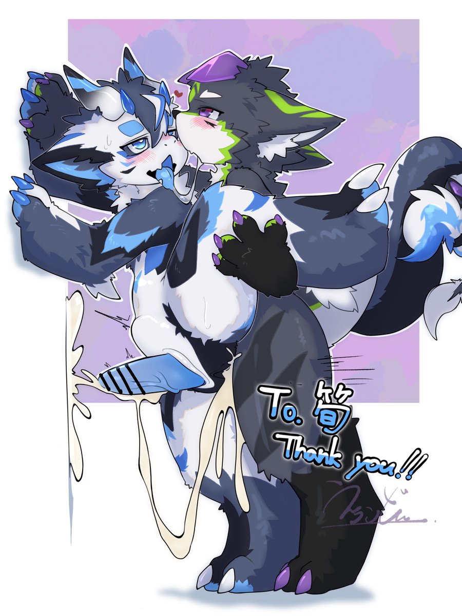siguleNSFW's tweet photo. 【commission】 skeb納品しました！💜
(Sorry it took me a while to get this to you…! 💦)
https://t.co/aJgVyoTzmz https://t.co/Io4Gei2WVA