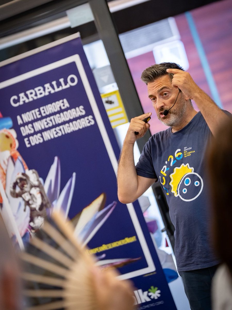 carballo_gal's tweet photo. 📦🔭 Así foi "Sol x Ciencia"!

🤝 300 persoas, entre Baldaio, Razo e o mercado, demostrastes que a ciencia e o coñecemento tamén se viven na rúa!

+ info en https://t.co/yGHjZqg4ry

#SolxCiencia #Eclipse2026 #TalentoKm0 #TALK0 #europeanresearchersnight https://t.co/TQCj7ZsDHU