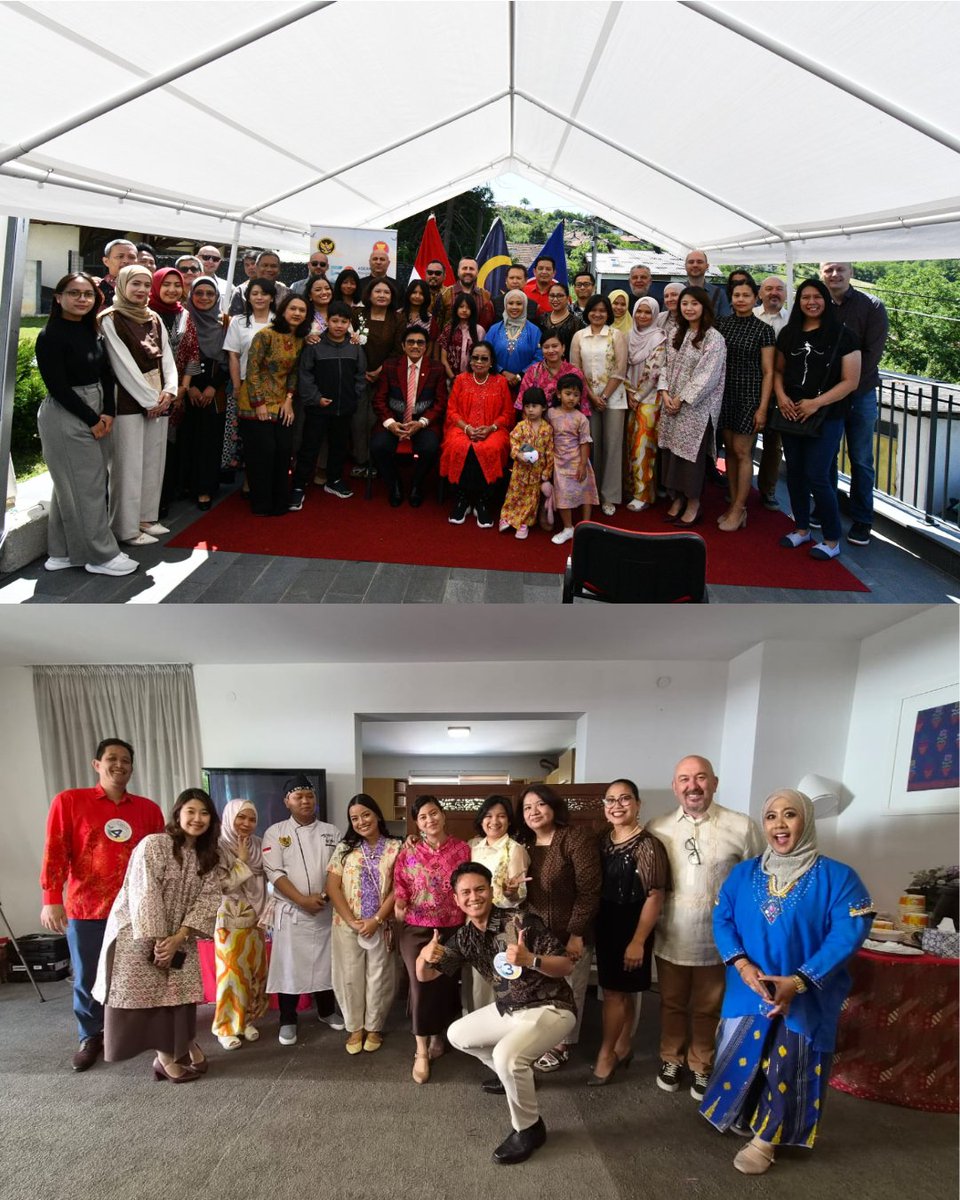 MYEmbSarajevo's tweet photo. In celebration of the 59th Anniversary of ASEAN, the Embassy of the Republic of Indonesia in Sarajevo hosted ASEAN Day 2026. This annual event is held with the aim of strengthening the bonds of friendship, unity and cooperation among ASEAN Member States represented in BiH. https://t.co/zSRSFJkBbZ