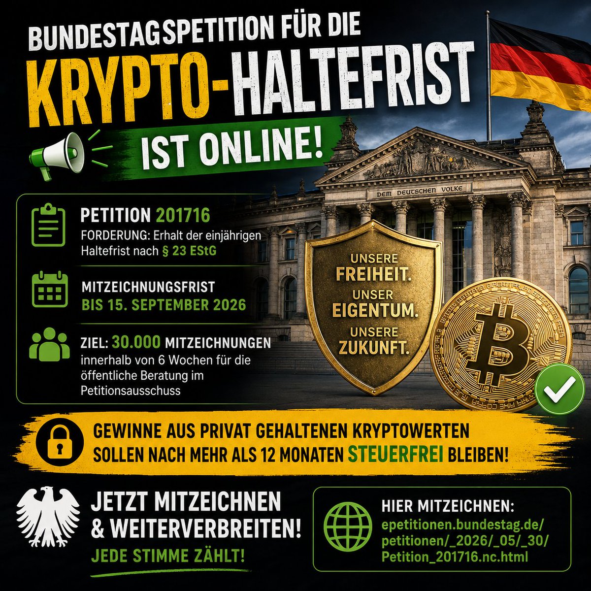 EuleKrypto's tweet photo. WICHTIG! https://t.co/SQPgAbxLK0