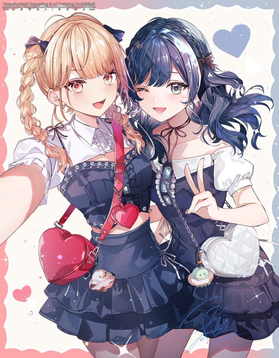 syunka_tunakan's tweet photo. おそろい衣装、かわいすぎる🫶

#うみゃみー #みなものみなもと #白砂美術館 https://t.co/A5p7VXlYia