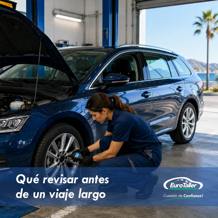 EUROTALLER's tweet photo. 🚗☀️ ¿Vas a hacer un viaje largo? Revisa neumáticos, frenos, batería, climatización y la baliza V-16 antes de salir. Evita averías y viaja con más seguridad.

🔗 https://t.co/AeIVweRdkI

#EuroTaller #SeguridadVial #ViajesEnCoche #MantenimientoDelCoche #ConsejosDeConducción https://t.co/6vvNM2iFLJ