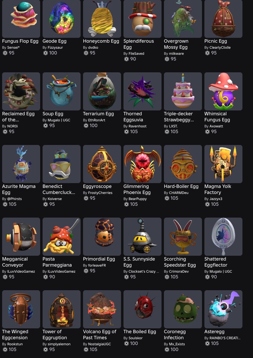 apocryphii's tweet photo. Thank you Koiverse for making the greatest Roblox game of its year: Egg Hunt 2026.

The 40 hours I've spent on this game have been more fulfilling than any game for double or triple the $30 price point.

Hope to see you in 2027 :) https://t.co/gufOdJSIBn