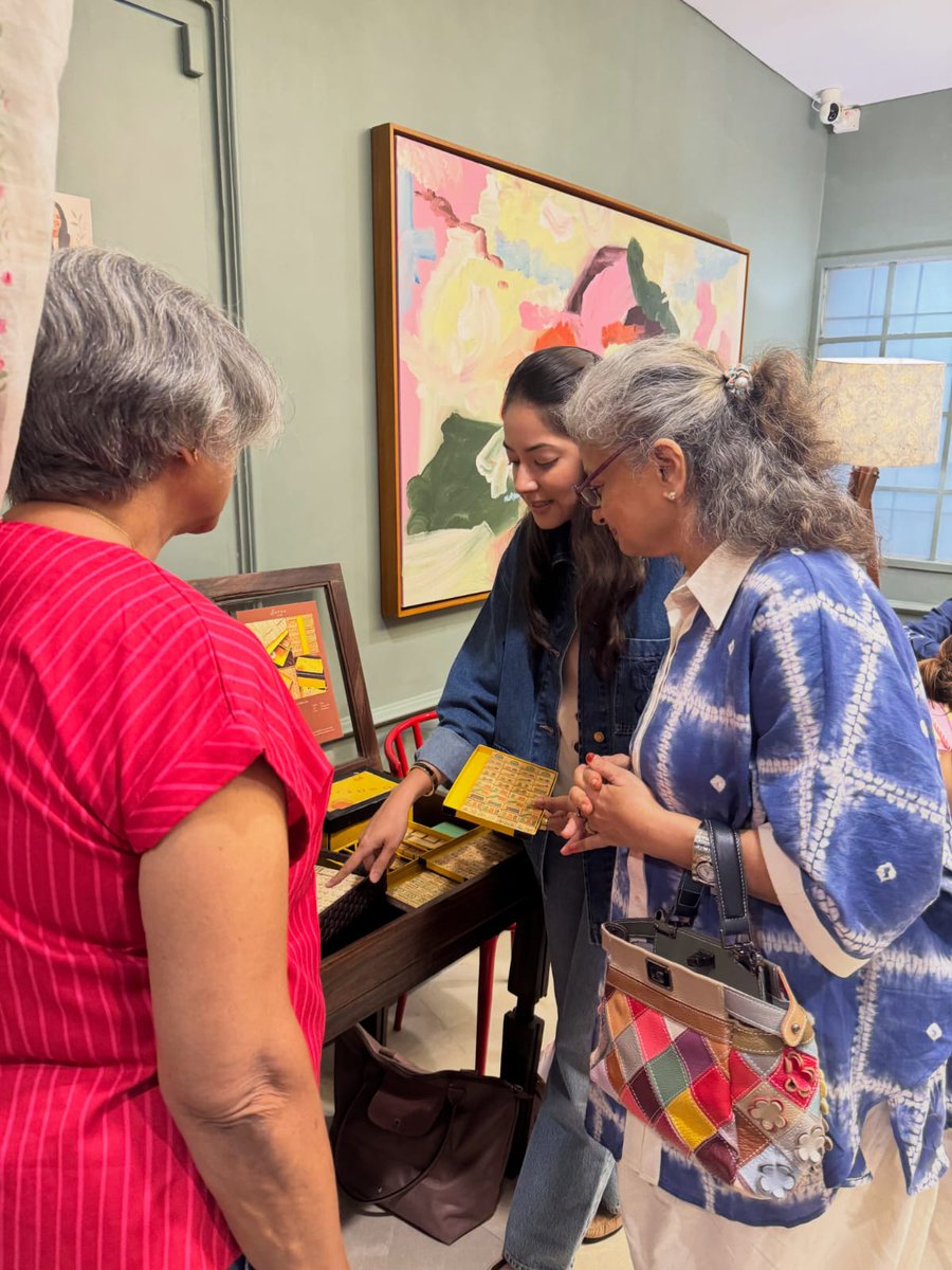 BlrLounge97888's tweet photo. Centuries of Mahjong. One unforgettable exhibition. 🀄✨
#MahjongLounge #MahjongBangalore #MahjongIndia #AntiqueMahjong #VintageMahjong #MahjongHistory #LearnMahjong #AmericanMahjong #BoardGamesBangalore #Koramangala #WhatsAroundBangalore #IndoorActivities #MahjongCommunity https://t.co/6uDq86fOf5