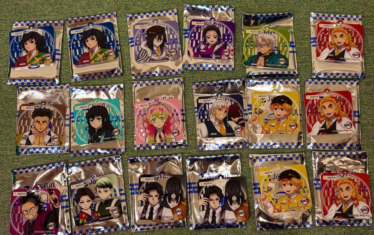 214yn241's tweet photo. 【交換】鬼滅の刃 
ジョイフル アクリルキーホルダー　アクキー

譲）  添付画像参照

求） 黒死牟&amp;獪岳>童磨&amp;猗窩座

郵便希望です。検索からでもお気軽にお声がけください。 https://t.co/mjk0zXH3UA