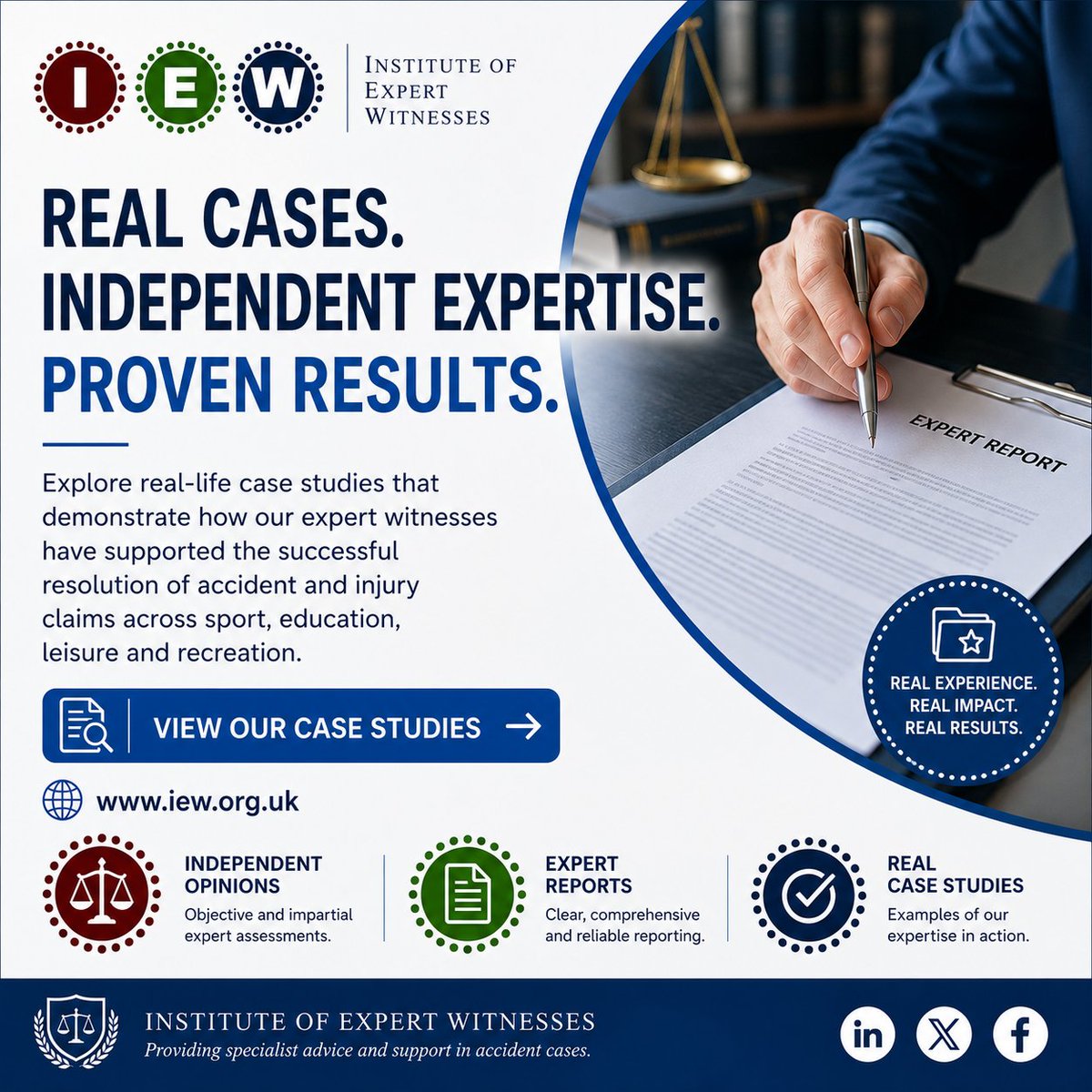 IEWofficial's tweet photo. 📖 Every Case Tells a Story. Every Opinion Makes a Difference.

Whether you're looking to understand how our experts work or see real examples of our expertise in action, our case studies offer valuable insight.

🔗 https://t.co/KvVHmQI3IA

#InstituteOfExpertWitnesses https://t.co/hJ4kE13peW