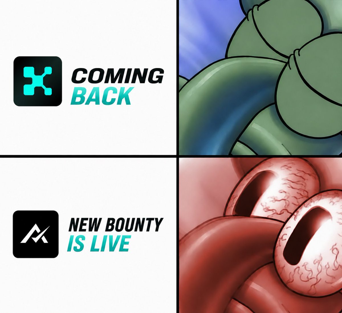 Authidex's tweet photo. Literally me every time there's a new bounty on Authidex https://t.co/6iE0mcEHVl
