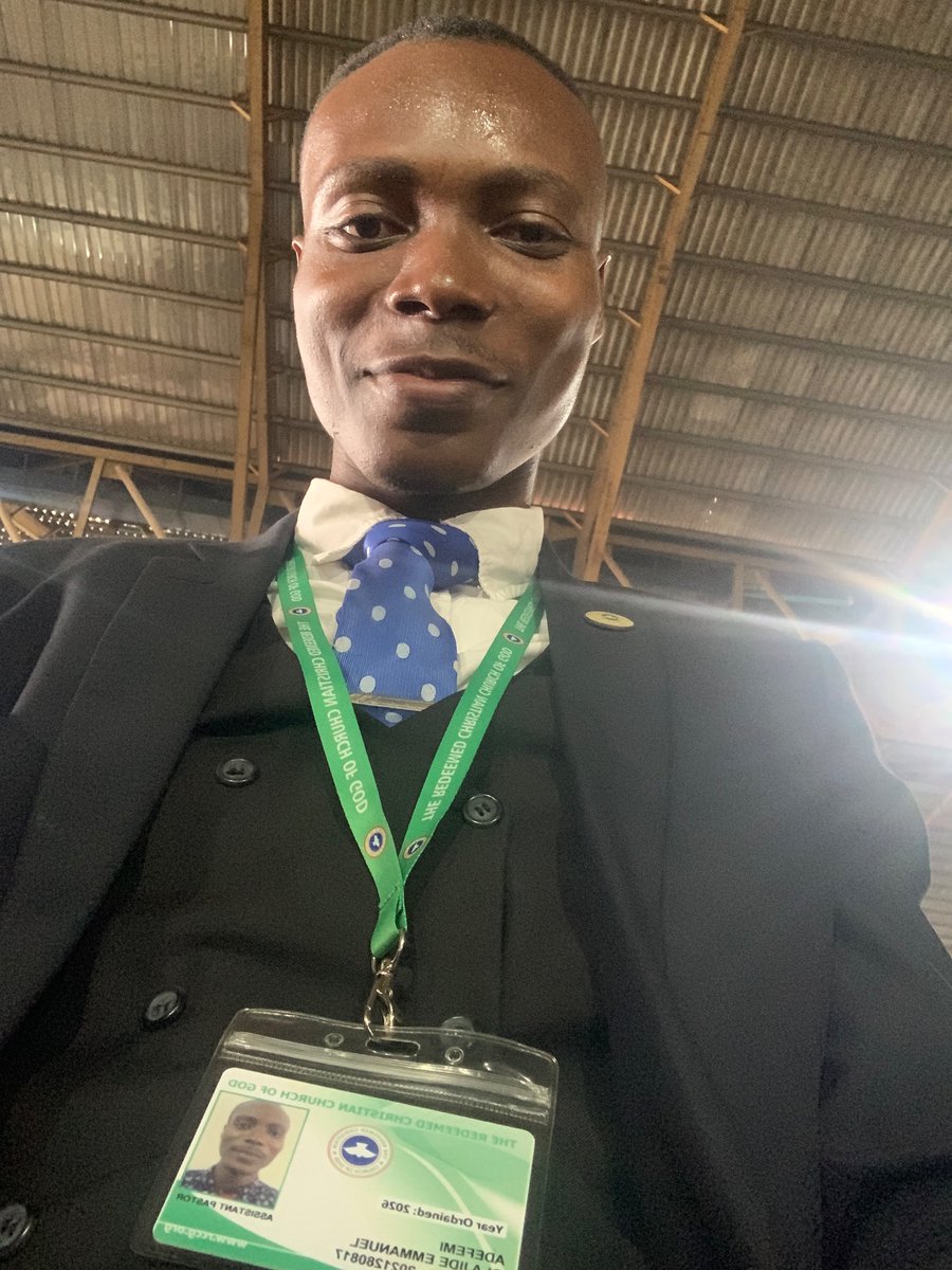 Olajide_Adefemi's tweet photo. Today, I moved higher, from the Office of an Ordained Deacon, to the Office of An ASSISTANT PASTOR of the Redeemed Christian Church of God, becoming the Latest, and one of the Youngest Worldwide.

Congratulations, ASSISTANT PASTOR, Adefemi Olajide Emmanuel.🤩🎉
#RCCG https://t.co/5tQkMRHlxU