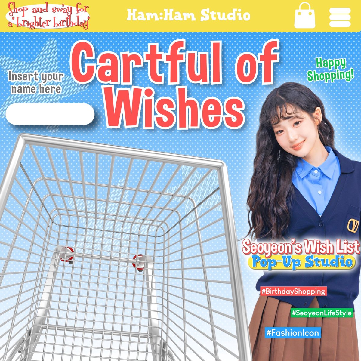 HamsStudio's tweet photo. ᅠ
A daily dose of delight is coming! Seoyeon hopped onto her playground station and said, “Y’all must be experiencing my 𝗖𝗮𝗿𝘁𝗳𝘂𝗹 𝗼𝗳 𝗪𝗶𝘀𝗵𝗲𝘀!” So, don’t just stand and stare; her collection is ready to be checked out. 🏪ྀིა

👛 : https://t.co/AOqAqr5at3
ᅠ https://t.co/rfu3ojnFhF