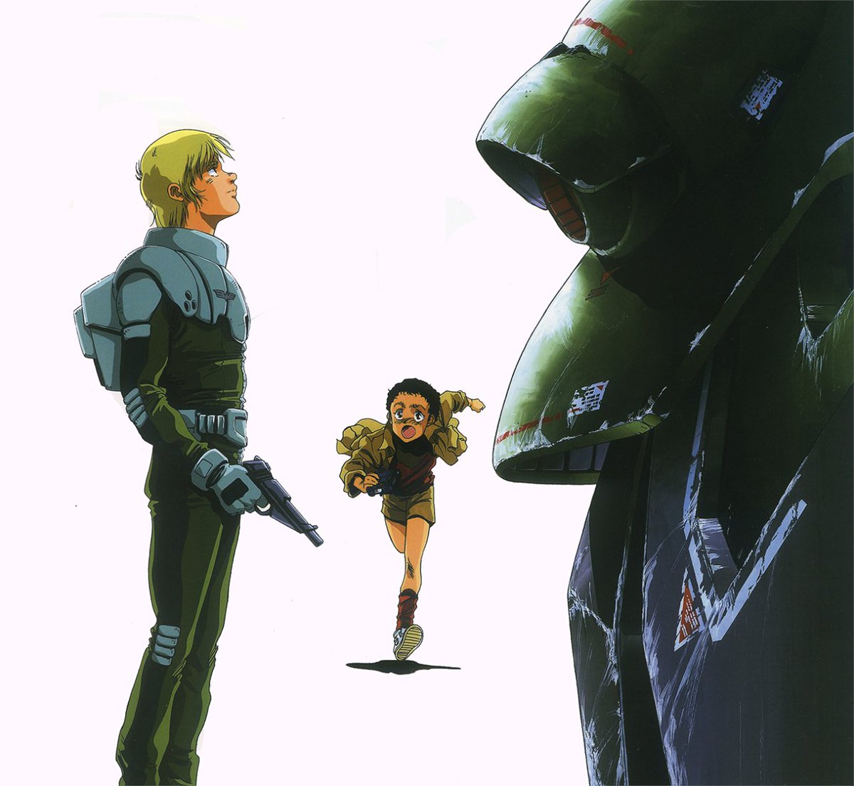 tomaton200x's tweet photo. 嘘だと言ってよ　バーニィ
#ガンダム　#ガンプラ　#アニメ https://t.co/f2irWXGfR9