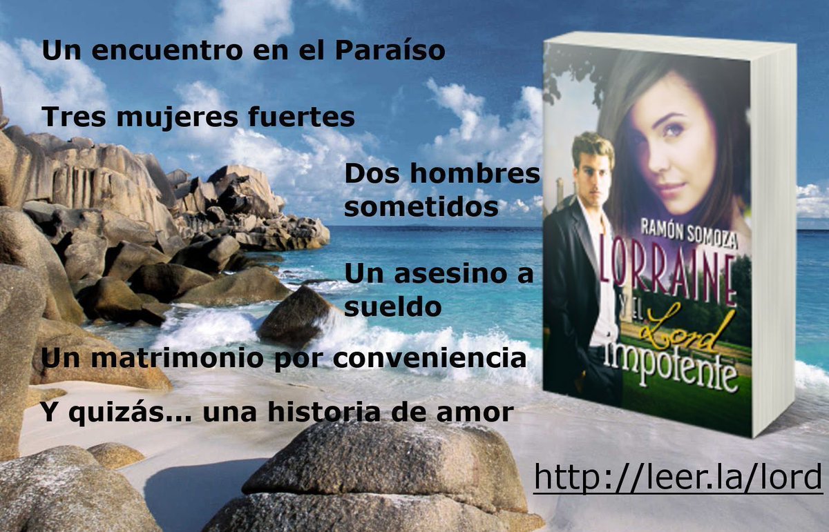 RamonSomoza's tweet photo. Una #divertida #novela #romántica con final feliz y un toque de #intriga.
LORRAINE Y EL LORD IMPOTENTE de @RamonSomoza
https://t.co/QNSQ3ZKjiN https://t.co/oIDZPkNRbr