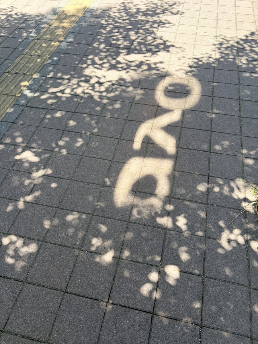 OolongTea_CD's tweet photo. 札幌ぷらついてたときの写真なんだけどこんな影の出来方ある？ https://t.co/hSsusfANOf