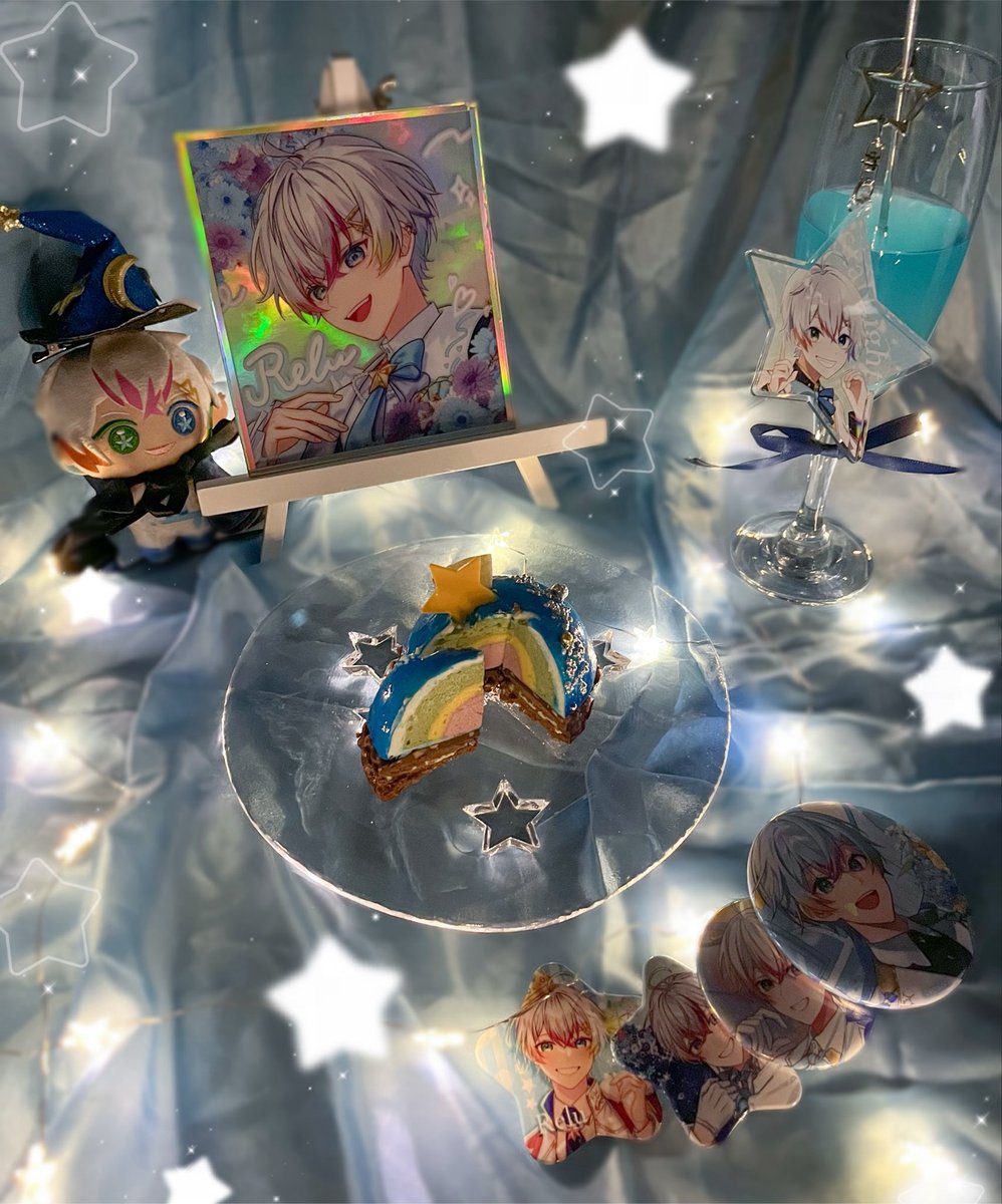 O524_UTxTU's tweet photo. ꒰ᐢ #れるくんあのね ᐢ꒱
みんなのお祝いを見ていたら居ても立っても居られなくなり、ずっと食べたかったケーキを買って帰ってきてしまったよう( ˶ˆ꒳ˆ˵ )
なんと、断面が虹色のケーキ(  ᵒ̴̶̷̤ ᵒ̴̶̷̤ )🌈
改めてお誕生日おめでとう✨️ https://t.co/EvAhfXGC91