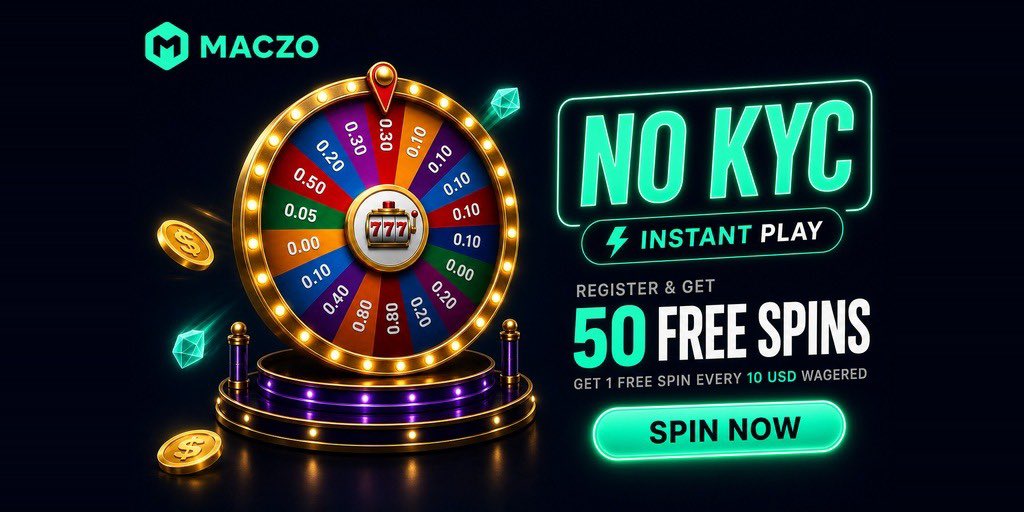 psalmmychizzy's tweet photo. "🎁 MACZO GIVEAWAY🎁

Claim 200 FREE SPINS instantly with code:

TW5465465465

🎰 Redeem now and start spinning immediately!

Once it’s gone, it’s gone. No second round. ⚡️
Hurry up and claim your Free Spins now 200 User First!

👉 https://t.co/19t7BXba0a" https://t.co/eviynO4v7u