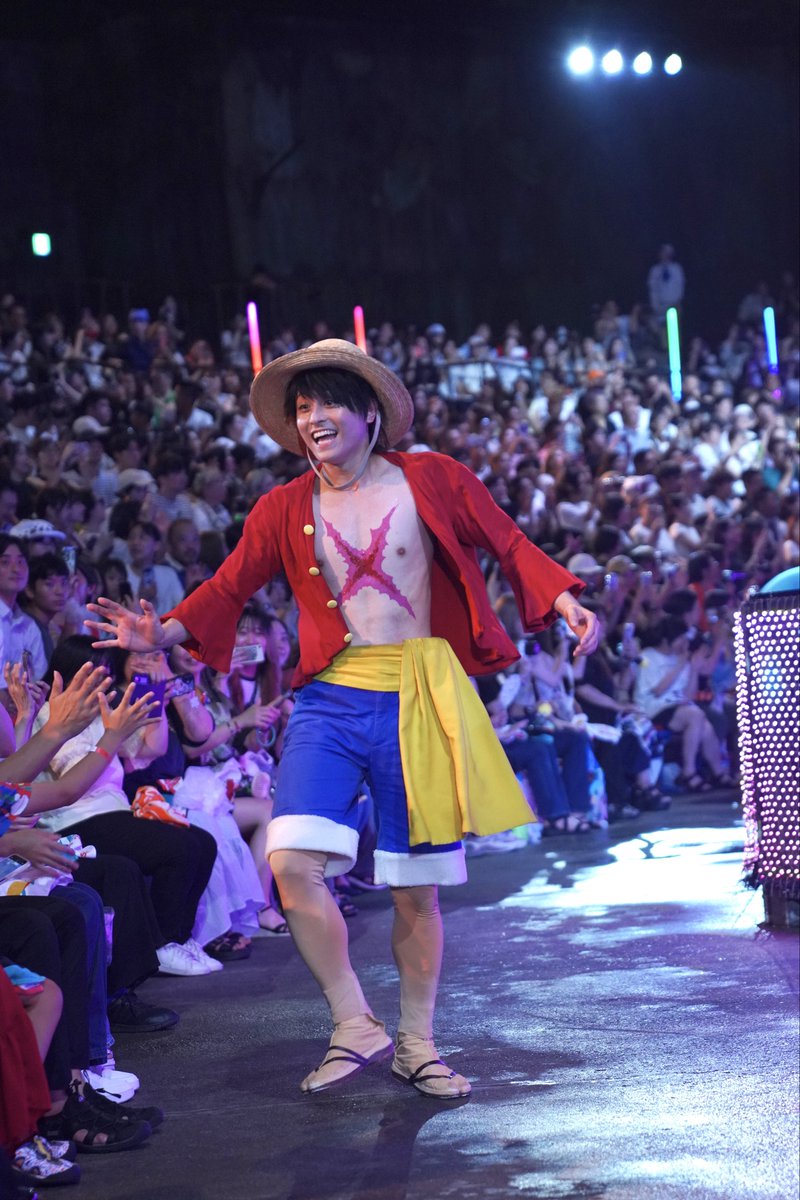 momozo1122's tweet photo. 2026/8/4 プレショ
海くんルフィ

ついに！ついにプレショデビュー！！！！
おめでたい！！！！
#USJワンピース 
#USJサマー 
#USJファン 
#USJ 
#プレショ https://t.co/vb4NHav2Lc
