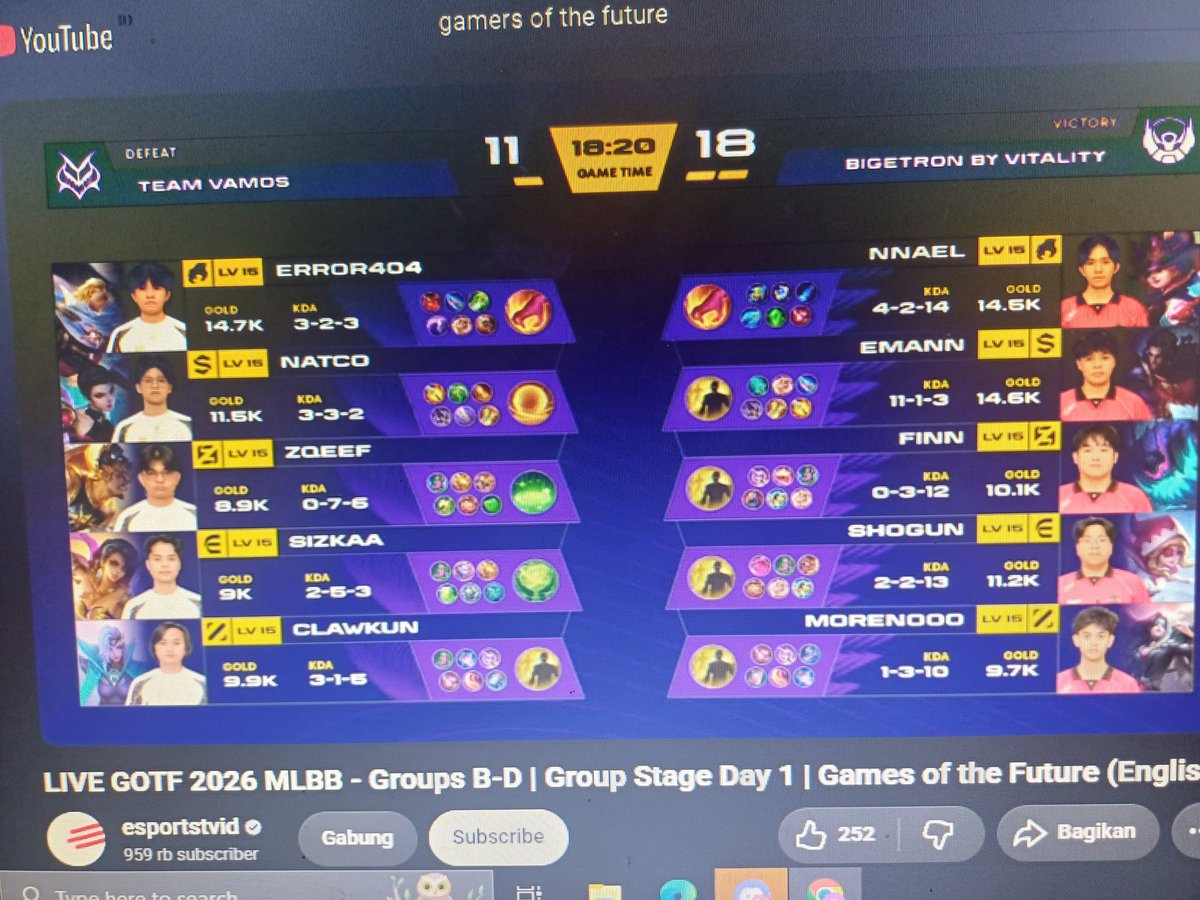 ClashTupik's tweet photo. @1winPro woi napa jadi kalah mmg jelas jelas map 3 menang btr https://t.co/qWGeaAMFpn