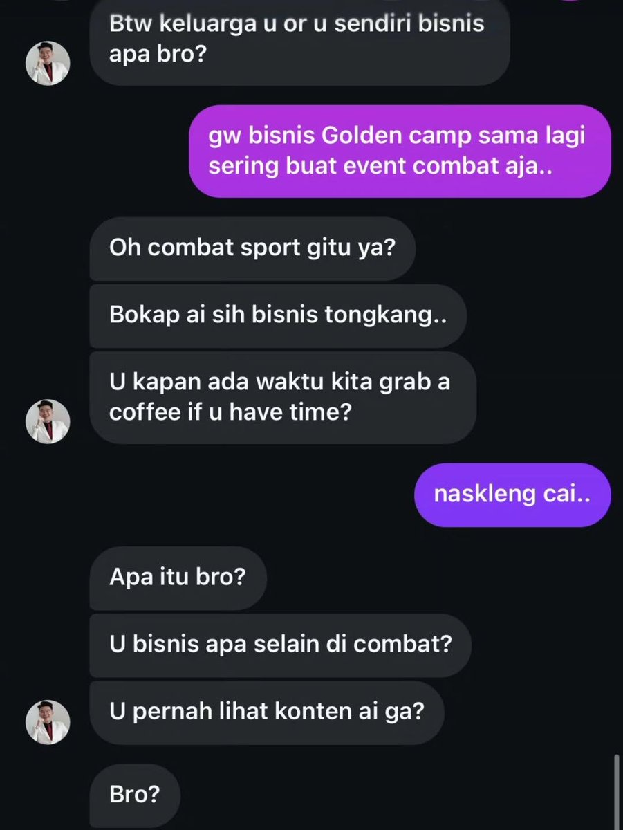 shittpostt7's tweet photo. yg nanya bokap lu bisnis TONGKANG siapa bambang😭
cc:rudy golden boy https://t.co/8rKIcC47Wu