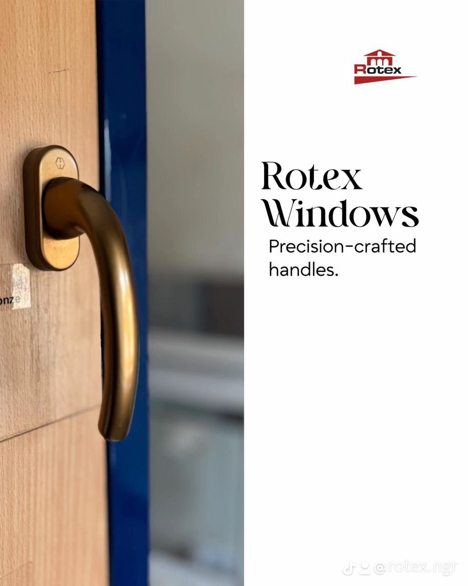 RotexglassNg's tweet photo. Your window is only as strong as the details behind it.

Our advanced gasket technology creates a tight seal that helps block out dust, reduce noise, and improve insulation, while our precision-engineered sill is designed for efficient water drainage and long-lasting durability. https://t.co/jvJOBysbKr