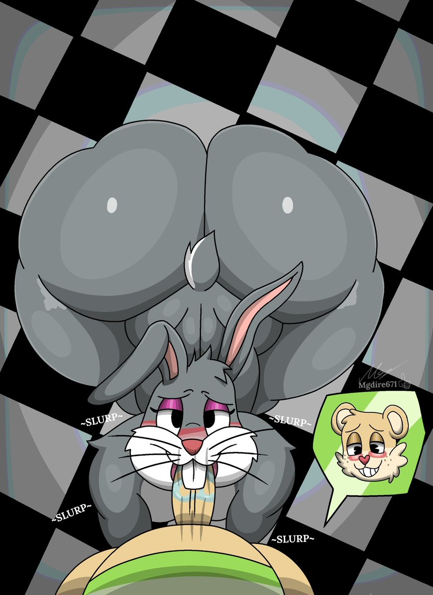 HuskyNSFW69's tweet photo. Codie x Femboy Bugs Bunny (Part 1/2)

Request art made by @mgdire671isback https://t.co/SEcC2urej0