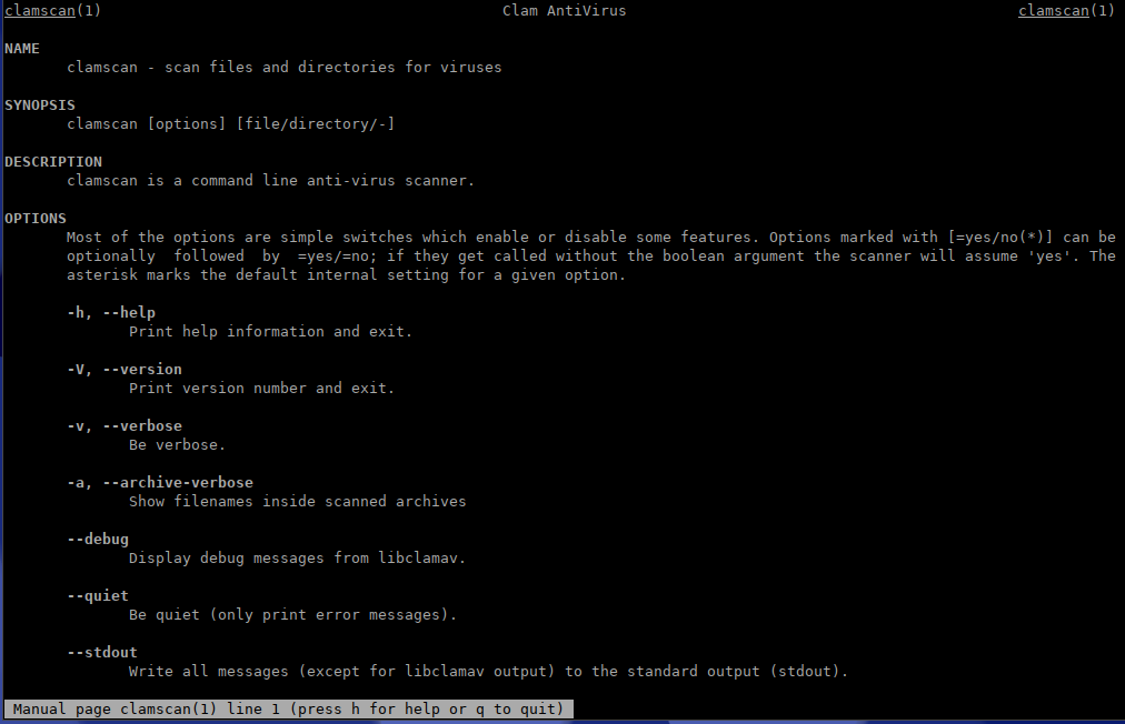 ArchiveOS's tweet photo. ClamAV (Clam AntiVirus) – a set of antivirus tools, available under the GPL license, running on Unix systems. ClamAV is primarily designed for integration with email servers (attachment scanning). https://t.co/RCQZFFGwhj #antivirus #cybersecurity #linux #osx #windows #unix https://t.co/VwYKiwRrrP