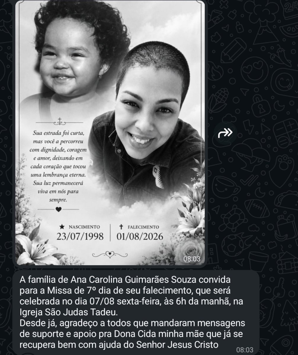 nanaleall's tweet photo. Se alguém de São Paulo puder ir! 🫂🕊🖤🙏 https://t.co/S8SdGgC3ti