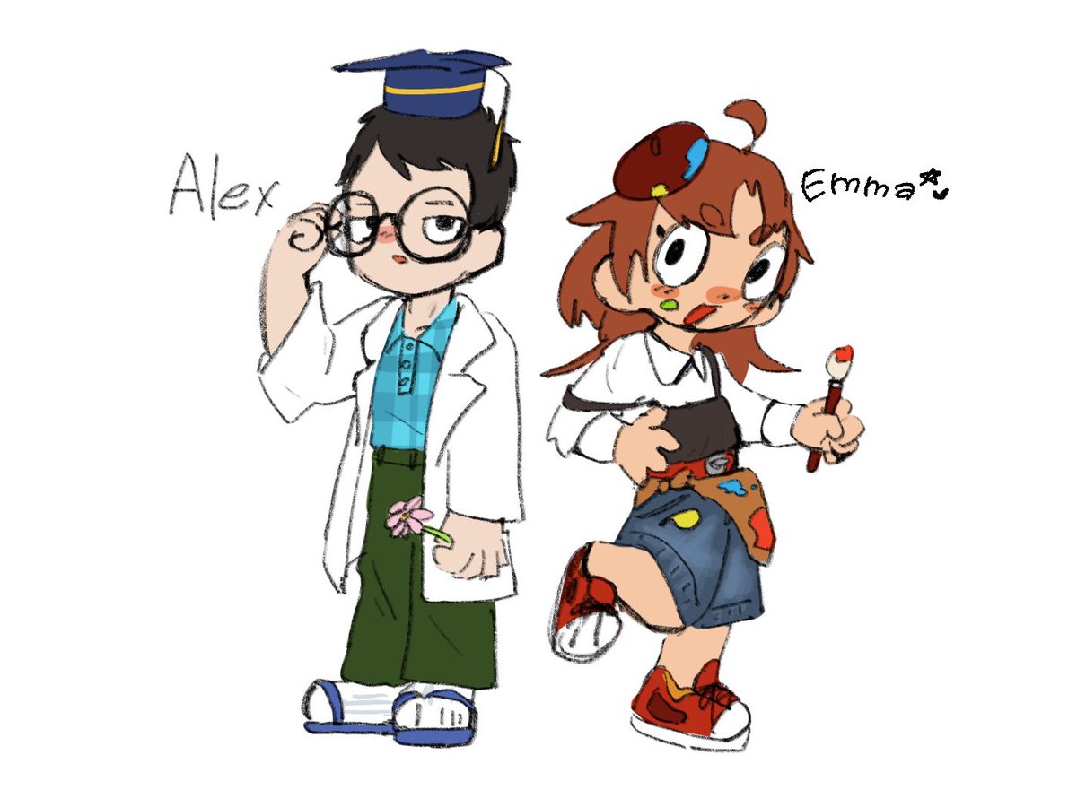 okadablz4's tweet photo. 海外アニメっぽい創作をいろいろと作っています！
全反応気になった方無言フォローでお迎えします🙇
リプにこの子たちのキャラクターシートのリンクを貼ってあります！👤🖼️
#夏の創作クラスタフォロー祭り
#自創作に狂っている人間と繋がりたい https://t.co/w7eHb81h9E