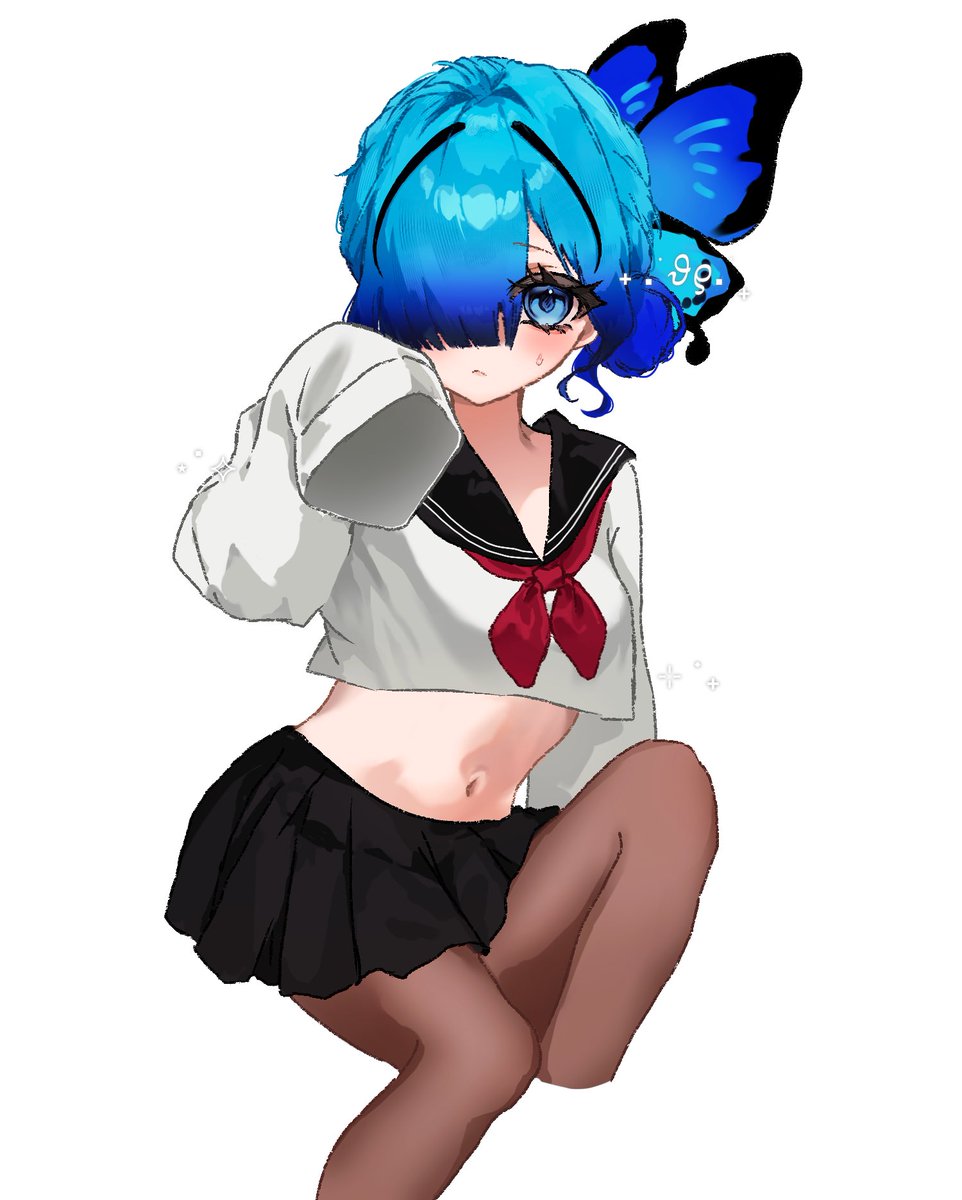 xliiv_3's tweet photo. ✦₊˚🦋⸝ #oc #illustrationㅤ https://t.co/AIDn7e3gwT