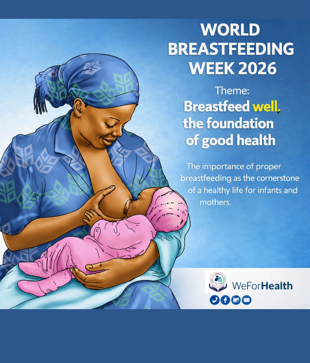 Weforhealth's tweet photo. 1/2
Exclusive breastfeeding for the first six months: Breastfeed your baby without giving anything else, not even water.  #WorldBreastfeedingWeek #BreastfeedWell #WeForHealth https://t.co/ShI3ij4TJx