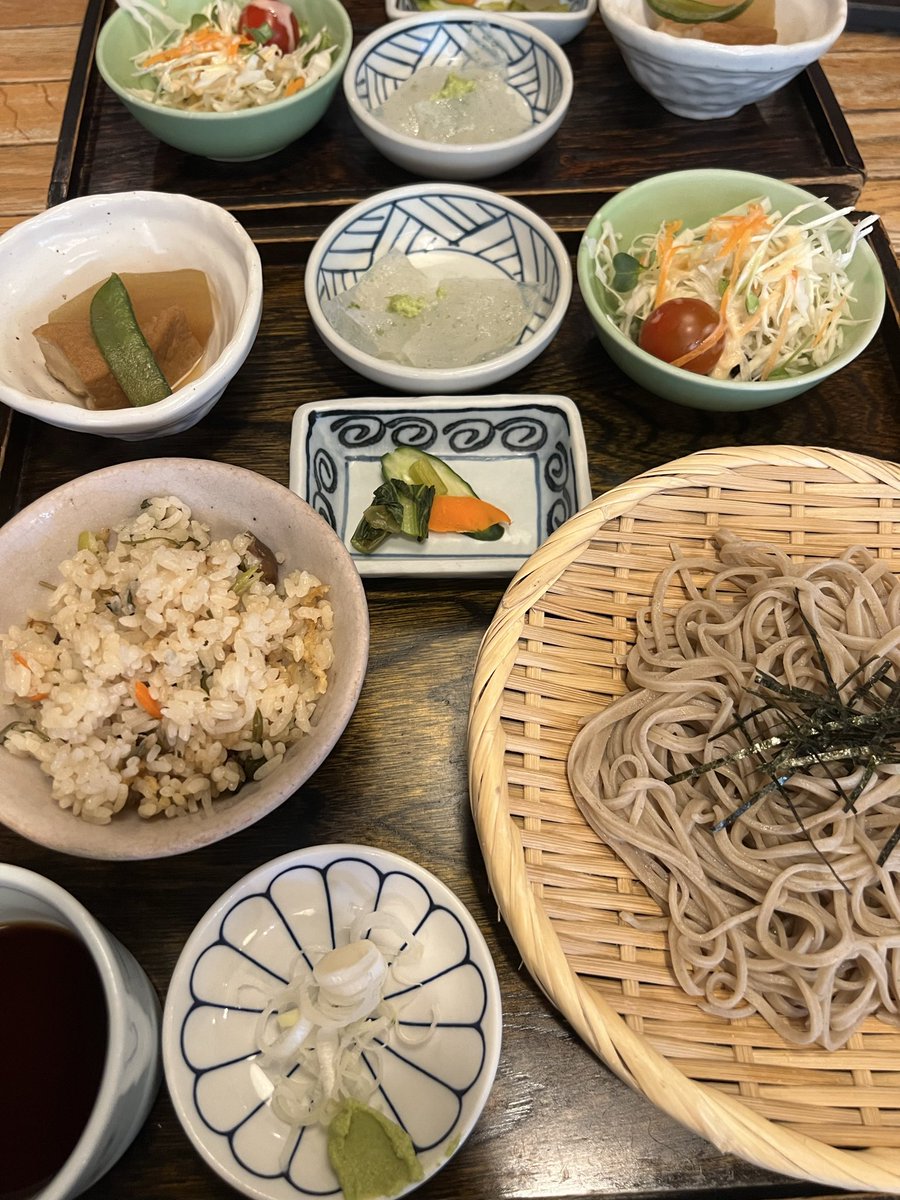 kokyotour's tweet photo. Soba shop in Hachioji was AMAZING https://t.co/Wydia3I8Nl