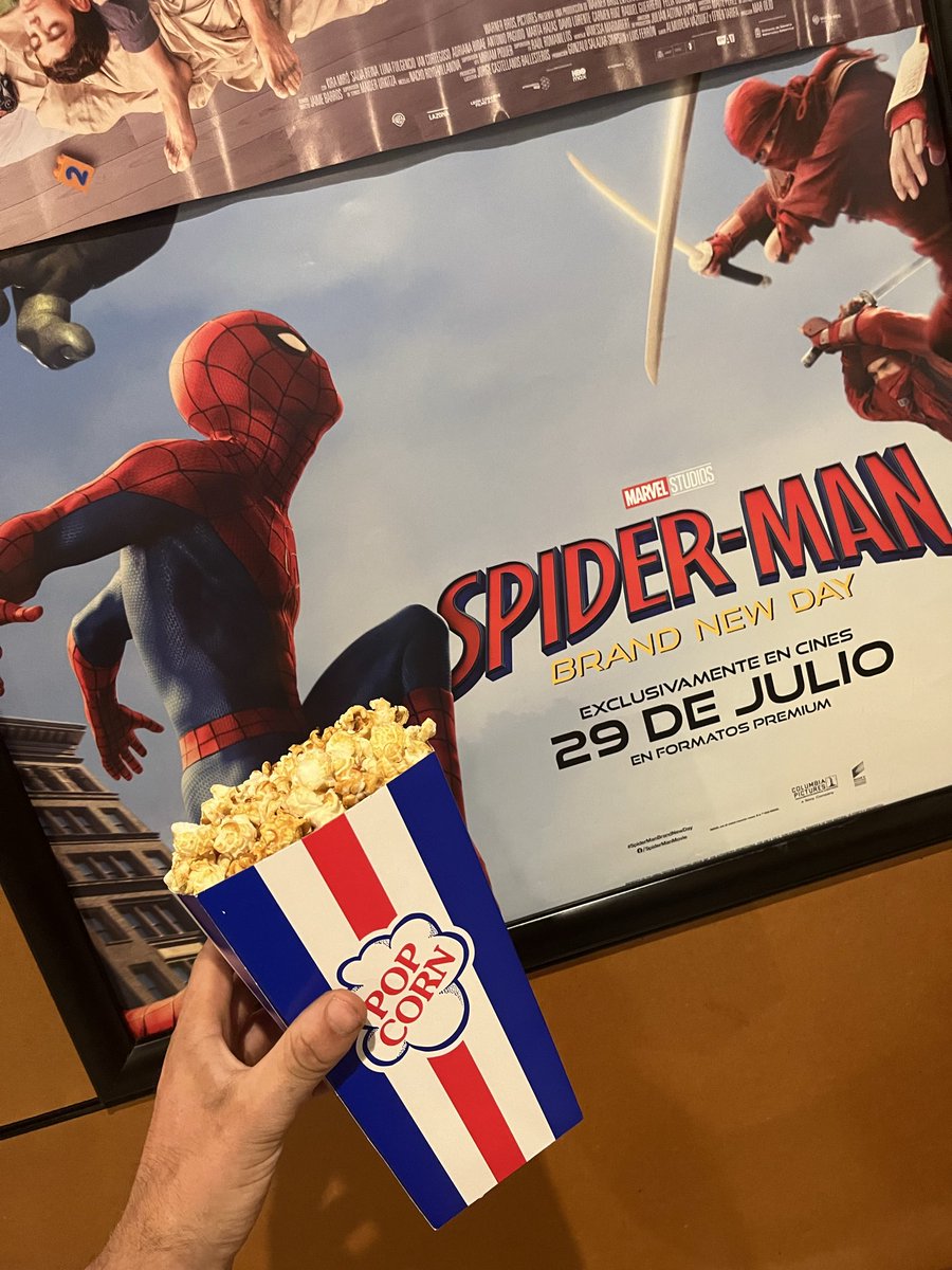 TzDarkLM's tweet photo. Vaya películon acabo de ver… #spidermanftw #pelicula #cine #spiderman #SpiderManUnNuevoDía https://t.co/WbnynYbEje