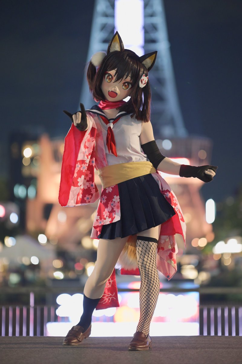 Haemil_Kig's tweet photo. イズナ、コスサミ参上！

› Photo : @LaFlat_Ab 

#コスサミ2026 #kigurumi https://t.co/DfRQnydPVL
